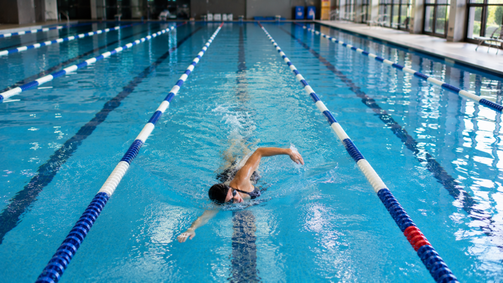 Full-body benefits of swimming cardio