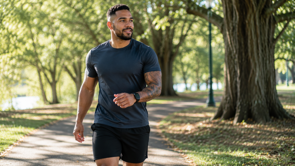 How many calories does walking burn while walking at different speeds?
