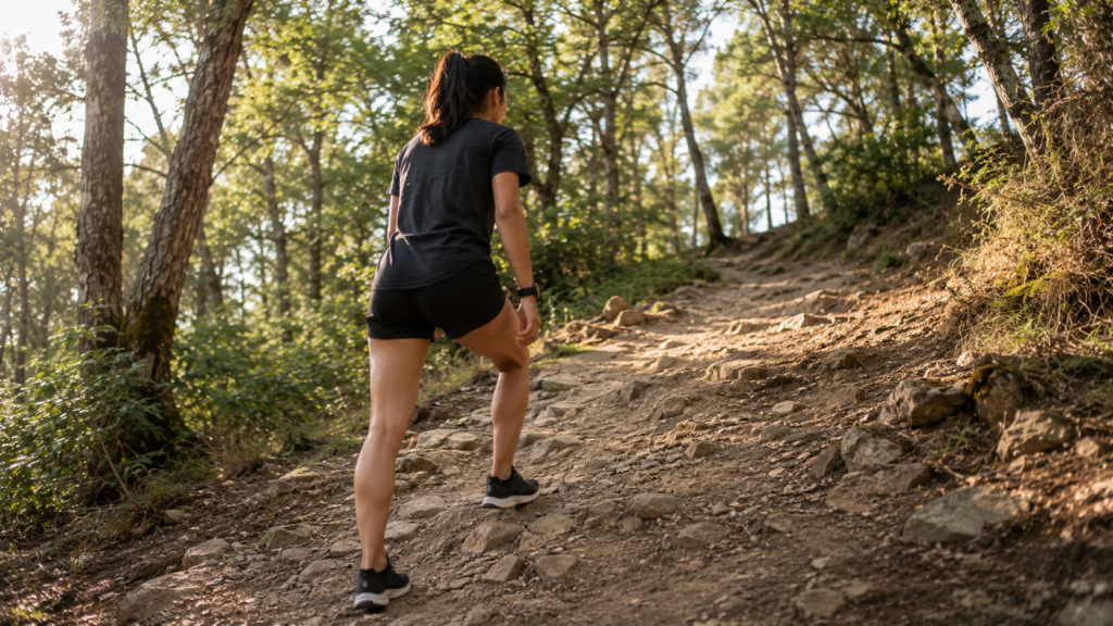 Walking uphill for weight loss